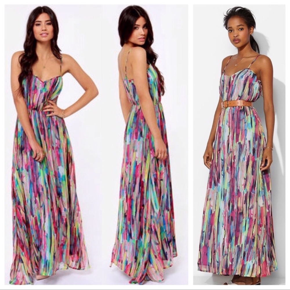 NWT Jack by BBDakota printed maxi dress size 4